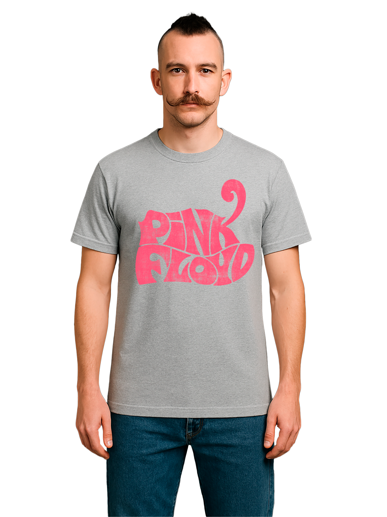 Camiseta orgánica de los hombres de Pink Floyd Retro Retro