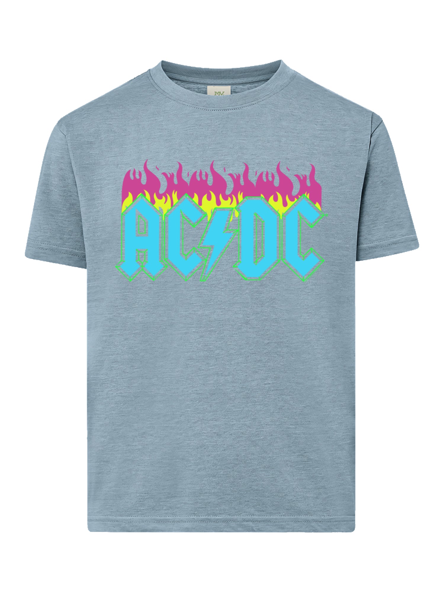 AC/DC Neon Flames with Youth Buddy Tee