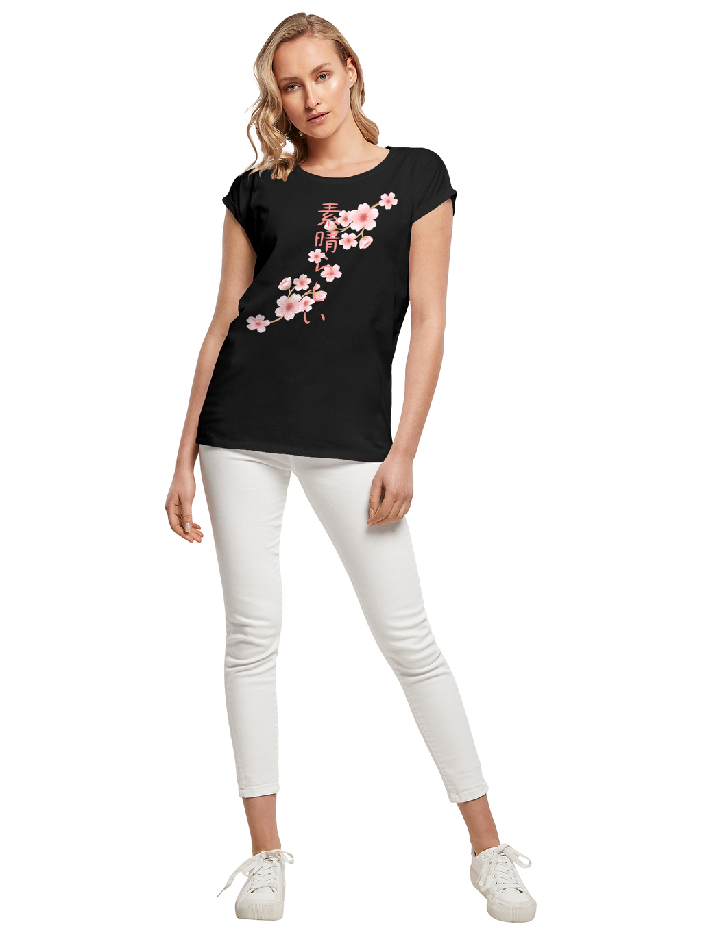 Kirschblüten Asien Damen T-Shirt