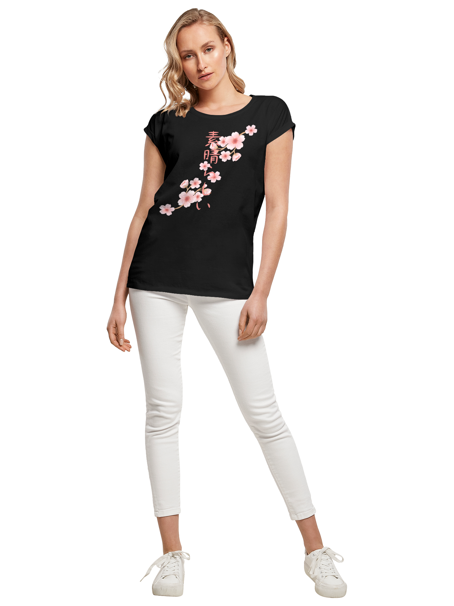 Kirschblüten Asien Damen T-Shirt