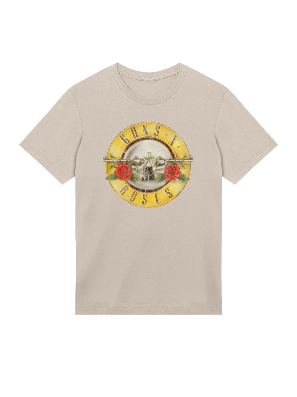 Guns 'n' Roses Vintage Bullet Logo with True Blanks | Mens Regular