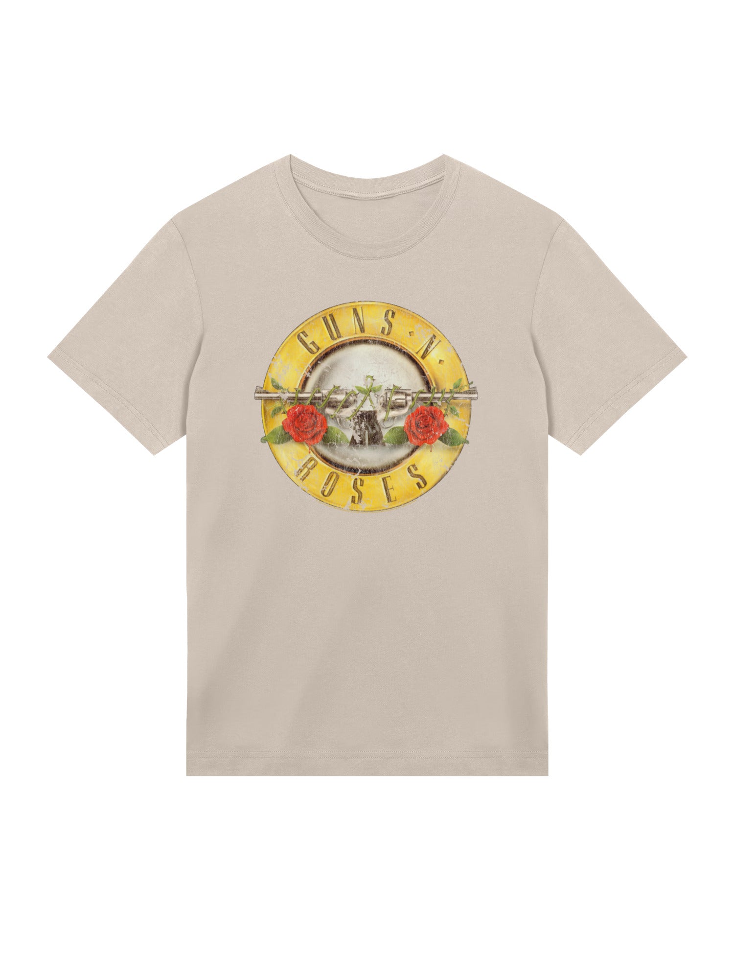 Guns 'n' Roses Vintage Bullet Logo with True Blanks | Mens Regular