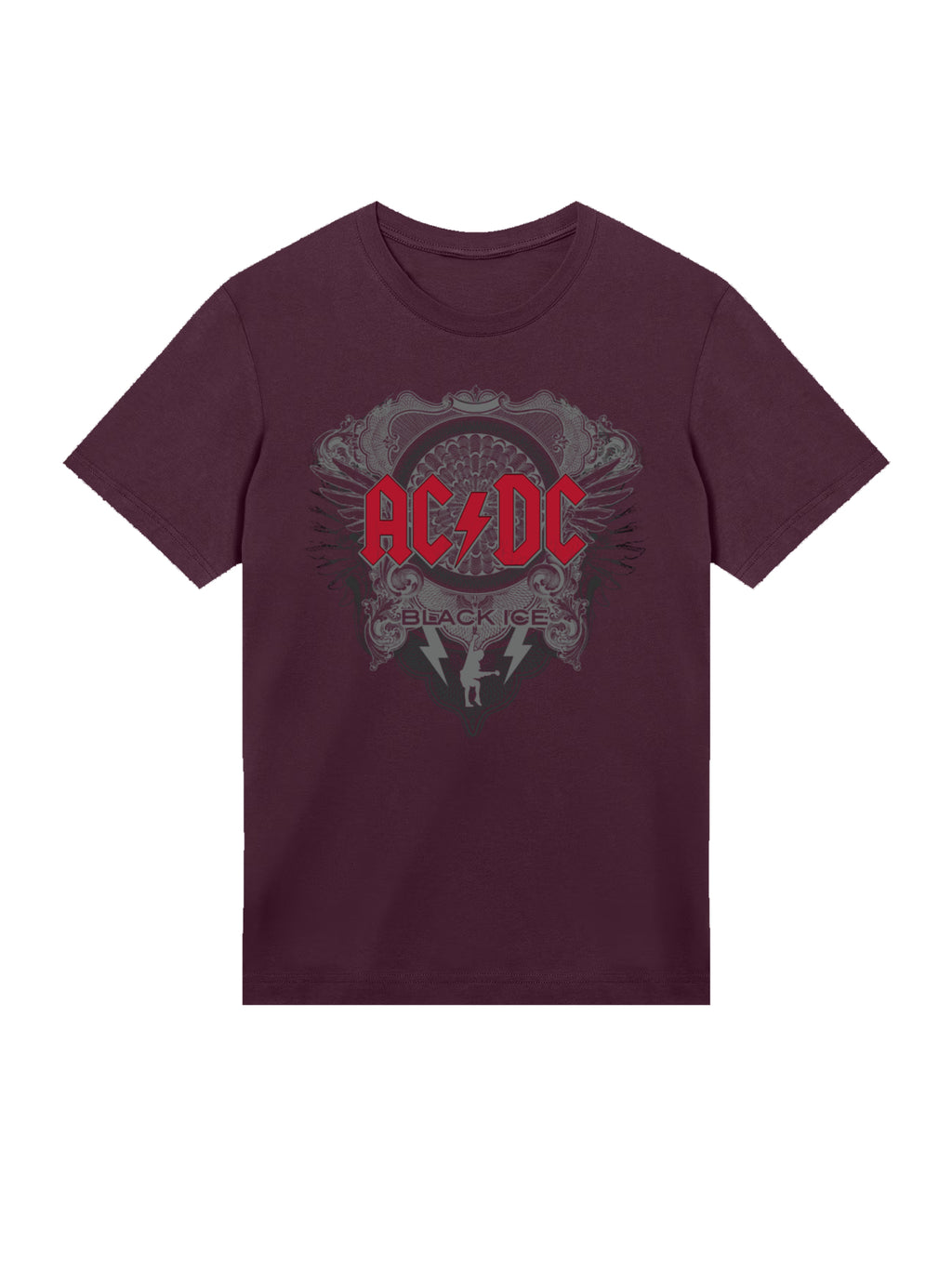 T-shirt biologique AC / DC Black Ice Men