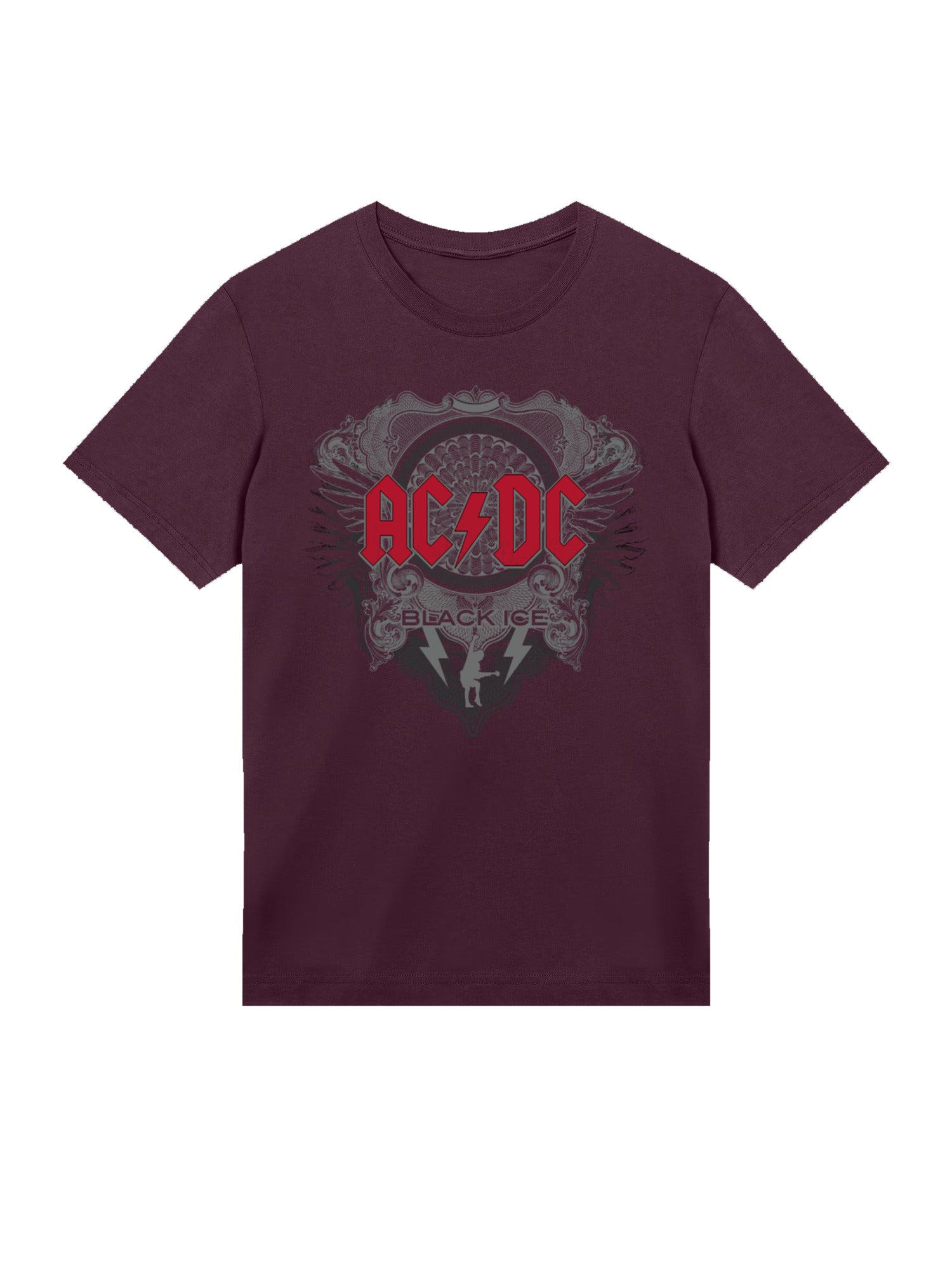 T-shirt biologique AC / DC Black Ice Men