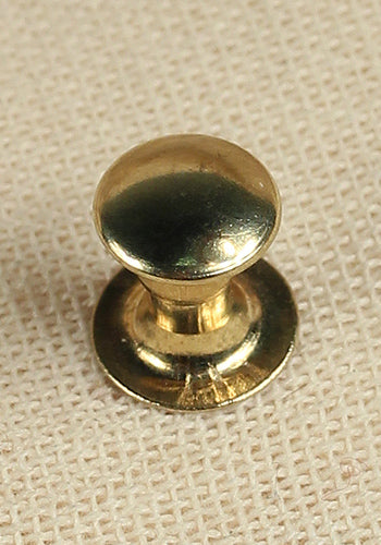 Hollow Rivet Ø6,8 x 7,8 mm Iron/Brass