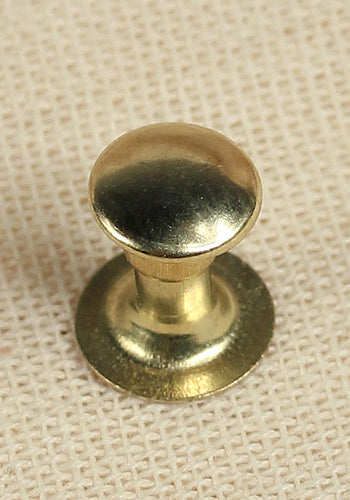 Hollow Rivet Ø6,8 x 8,5 mm Iron/Brass