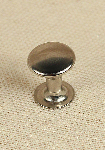 25x Hohlniete,Ø9,0 x 7,8 mm, Eisen/ Nickel