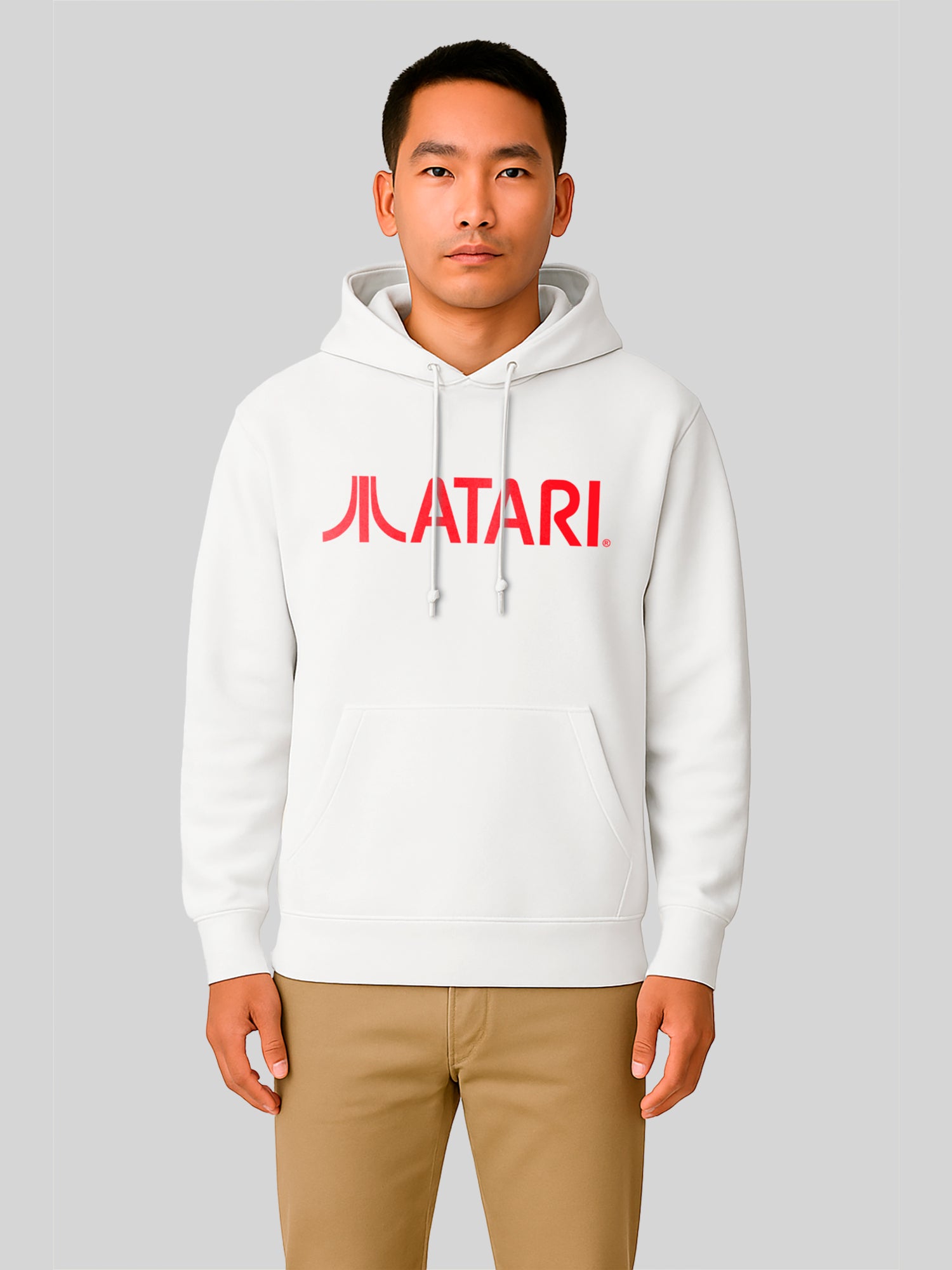 Atari Games Logo Red Retro Gaming Horizontal mit Pro-Weave® Hood