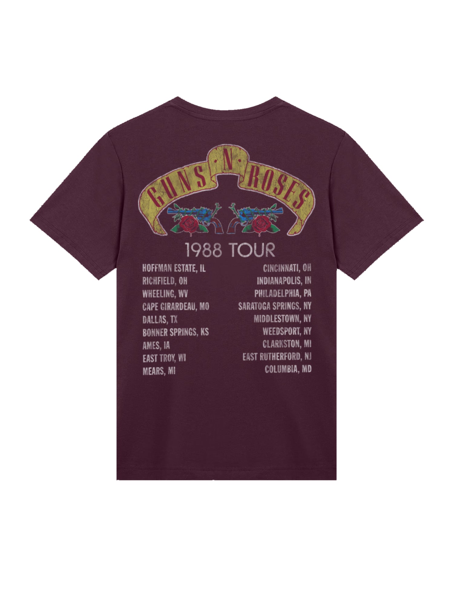 Guns N' Roses 1988 Tour T-Shirt