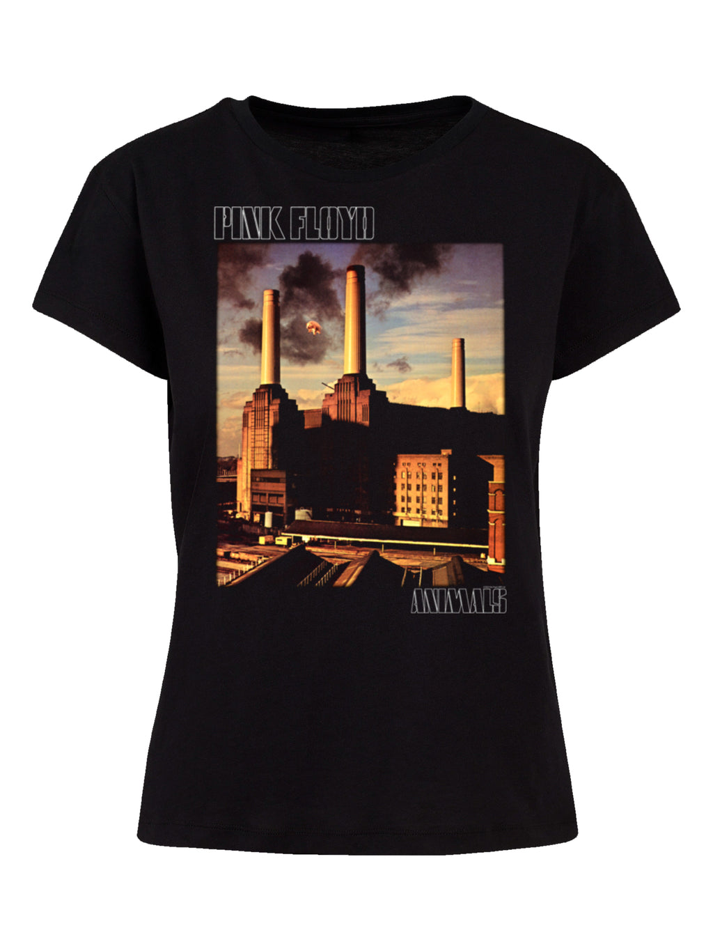 Pink Floyd Animal Cover Ladies Box T-Shirt