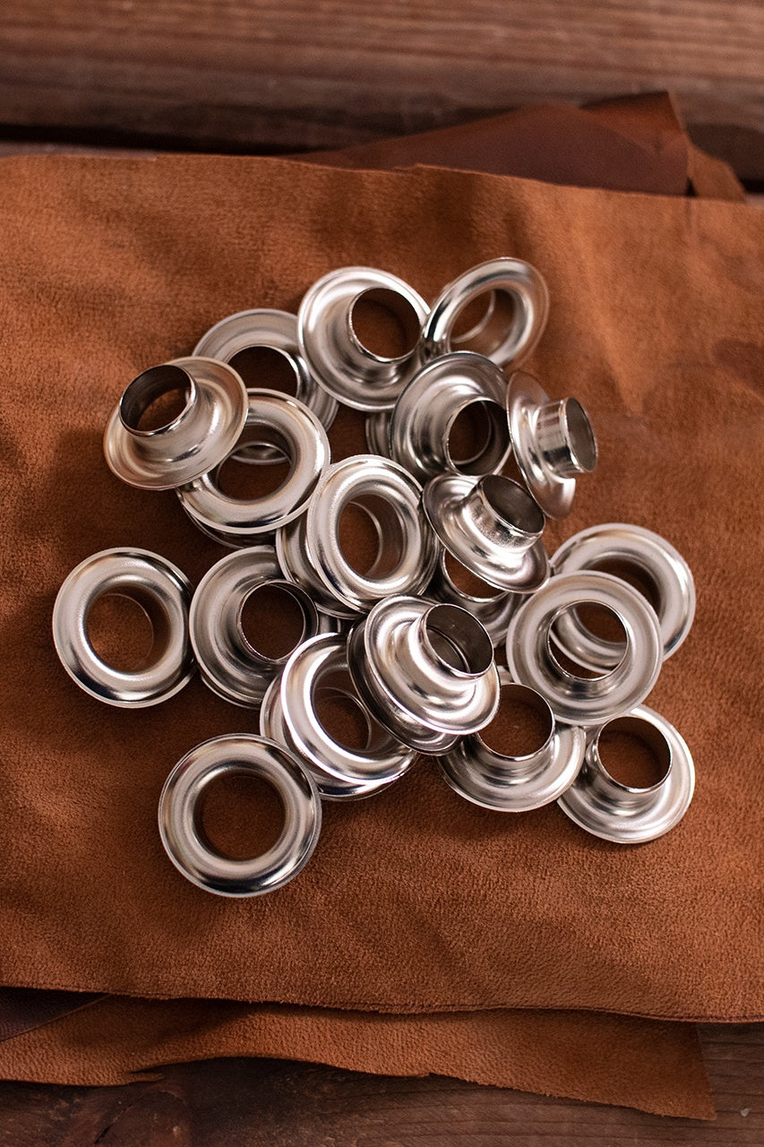 Ojal de eje D:16,0 mm; L:8,3 mm; U:30,0 mm Latón/Níquel