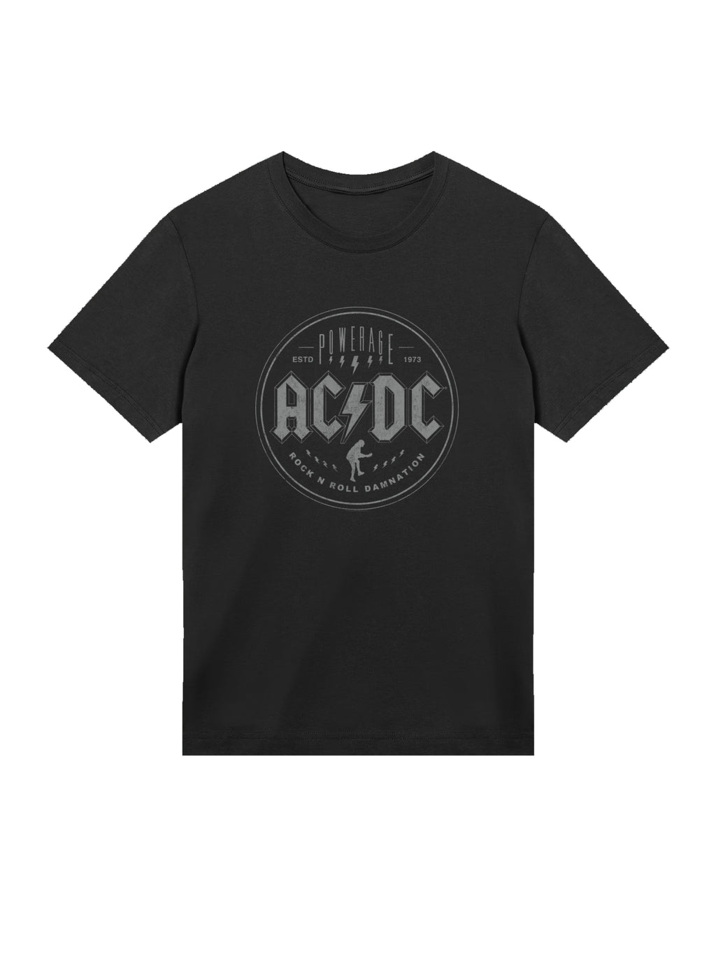 ACDC Rock N Roll Damnation with True Blanks | Mens Regular Tee
