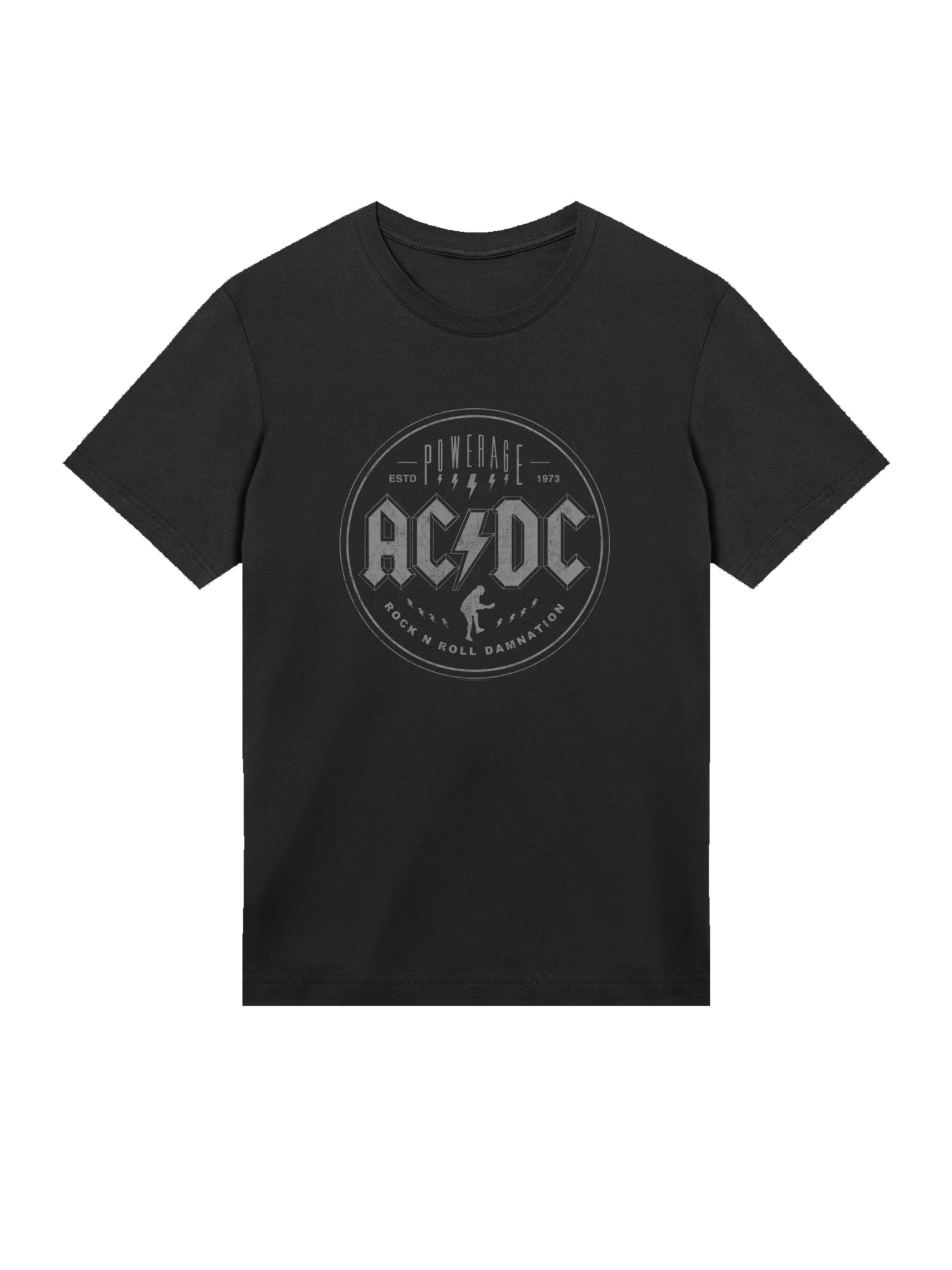 ACDC Rock N Roll Damnation with True Blanks | Mens Regular Tee
