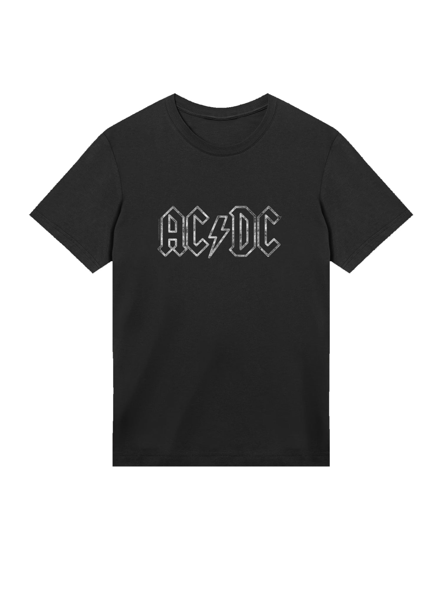 ACDC Logo déchiqueté Men T-shirt régulier