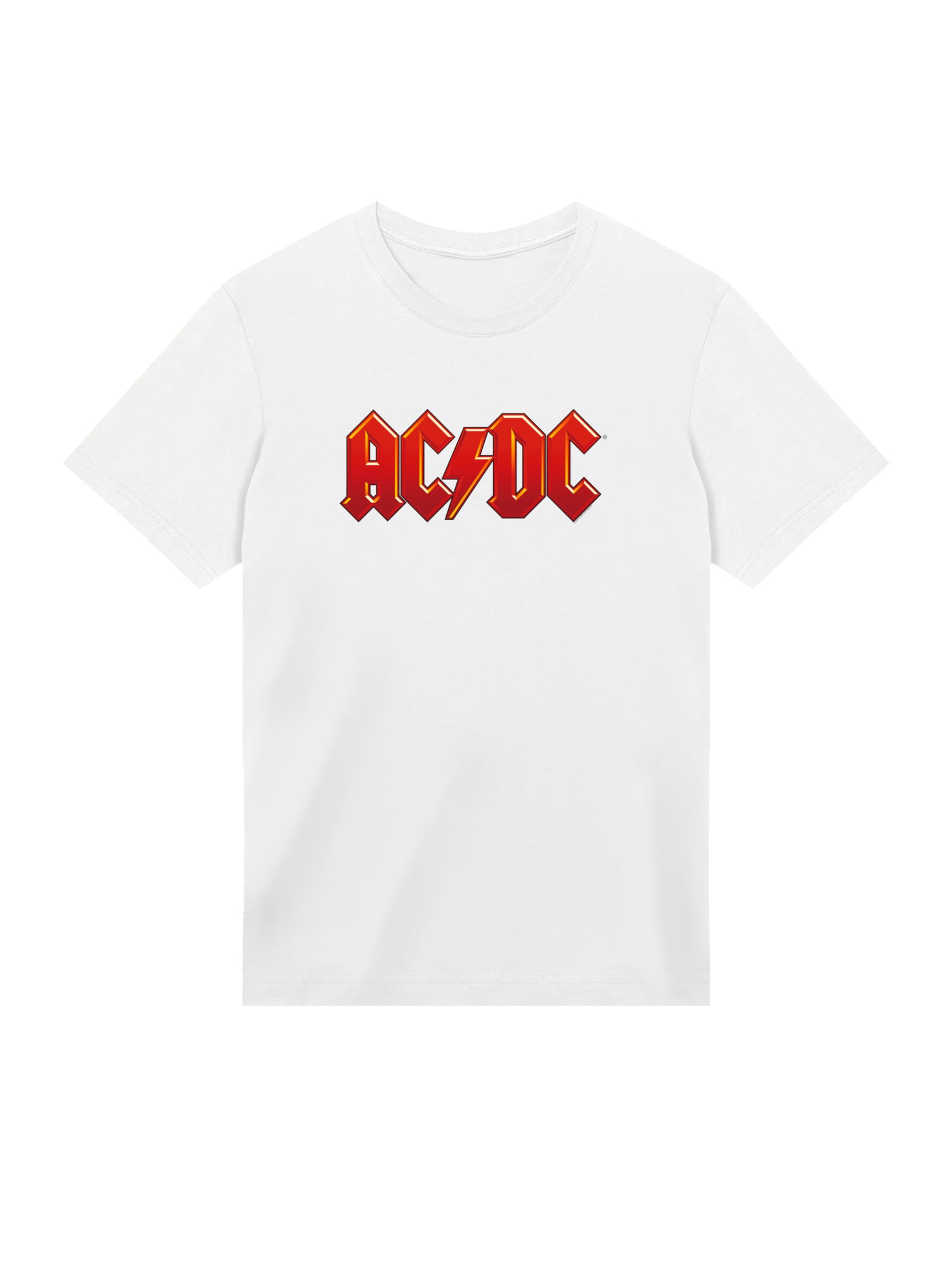 ACDC Dark Red Logo with True Blanks | Mens Regular Tee