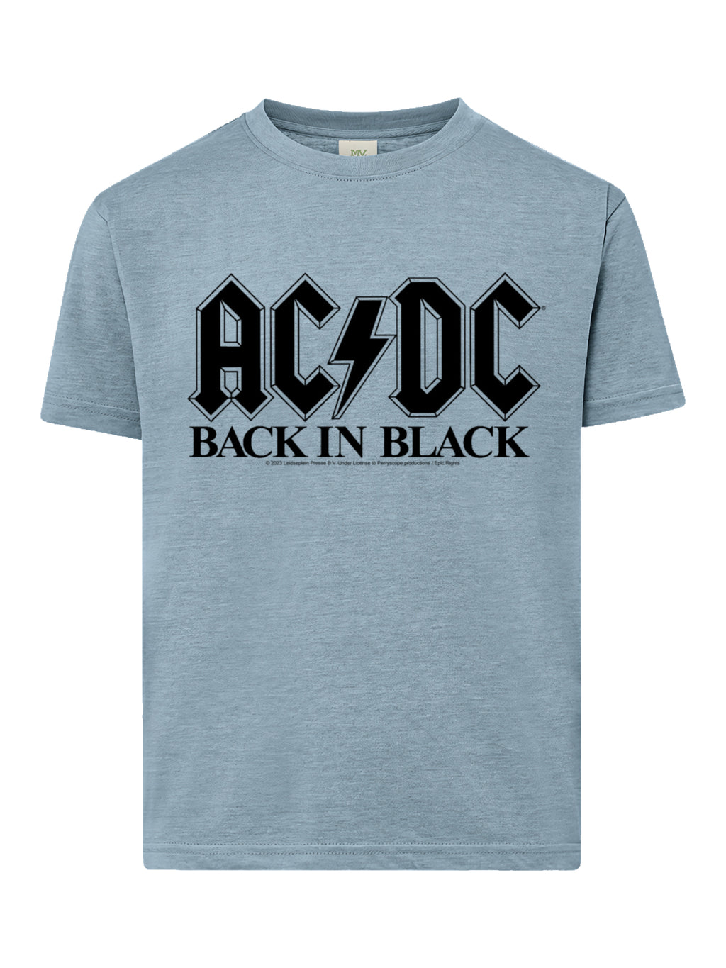 AC/DC Back In Black Logo with Youth Buddy Tee