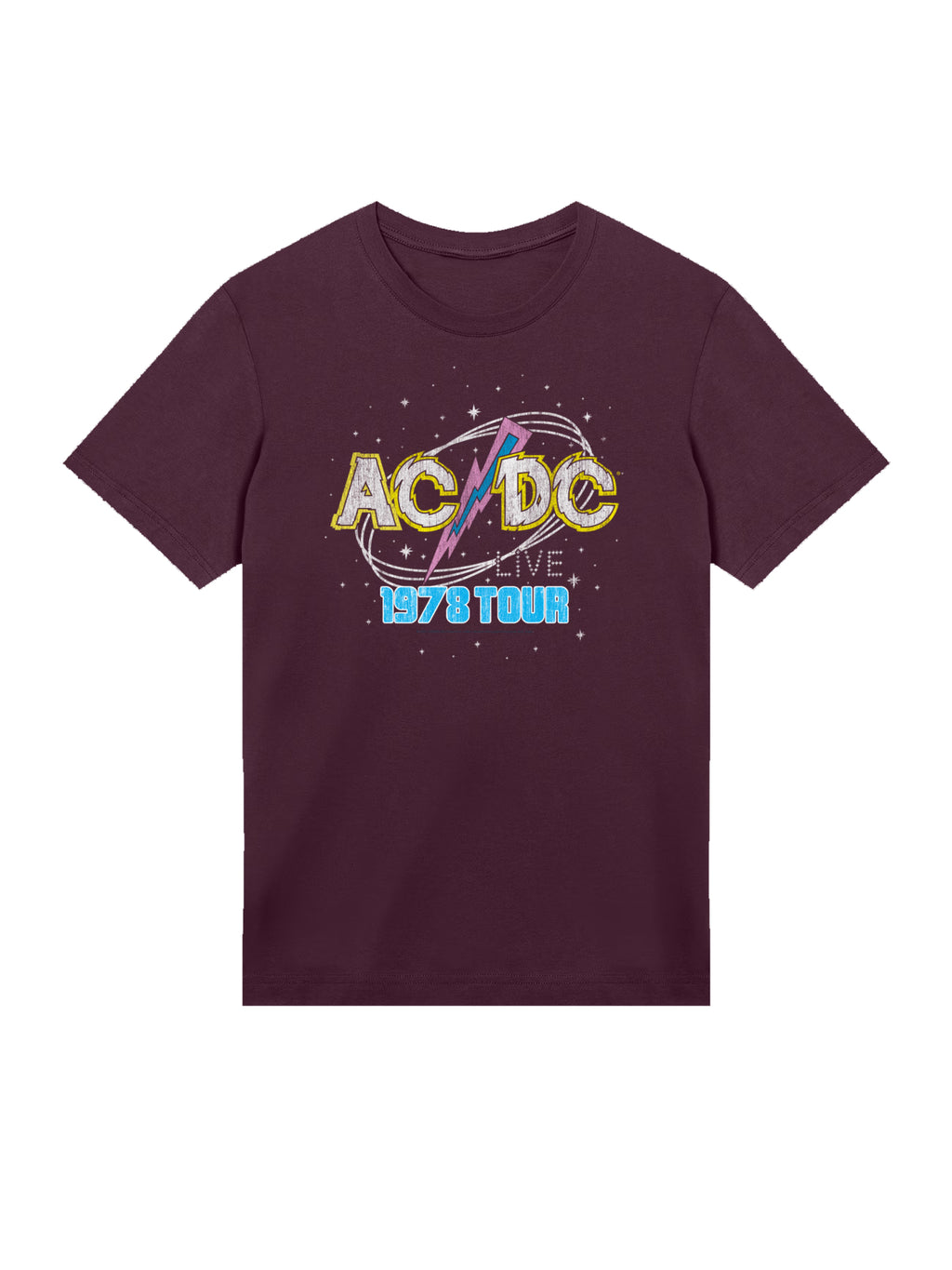 ACDC 1981 Live-Tour Herren T-Shirt