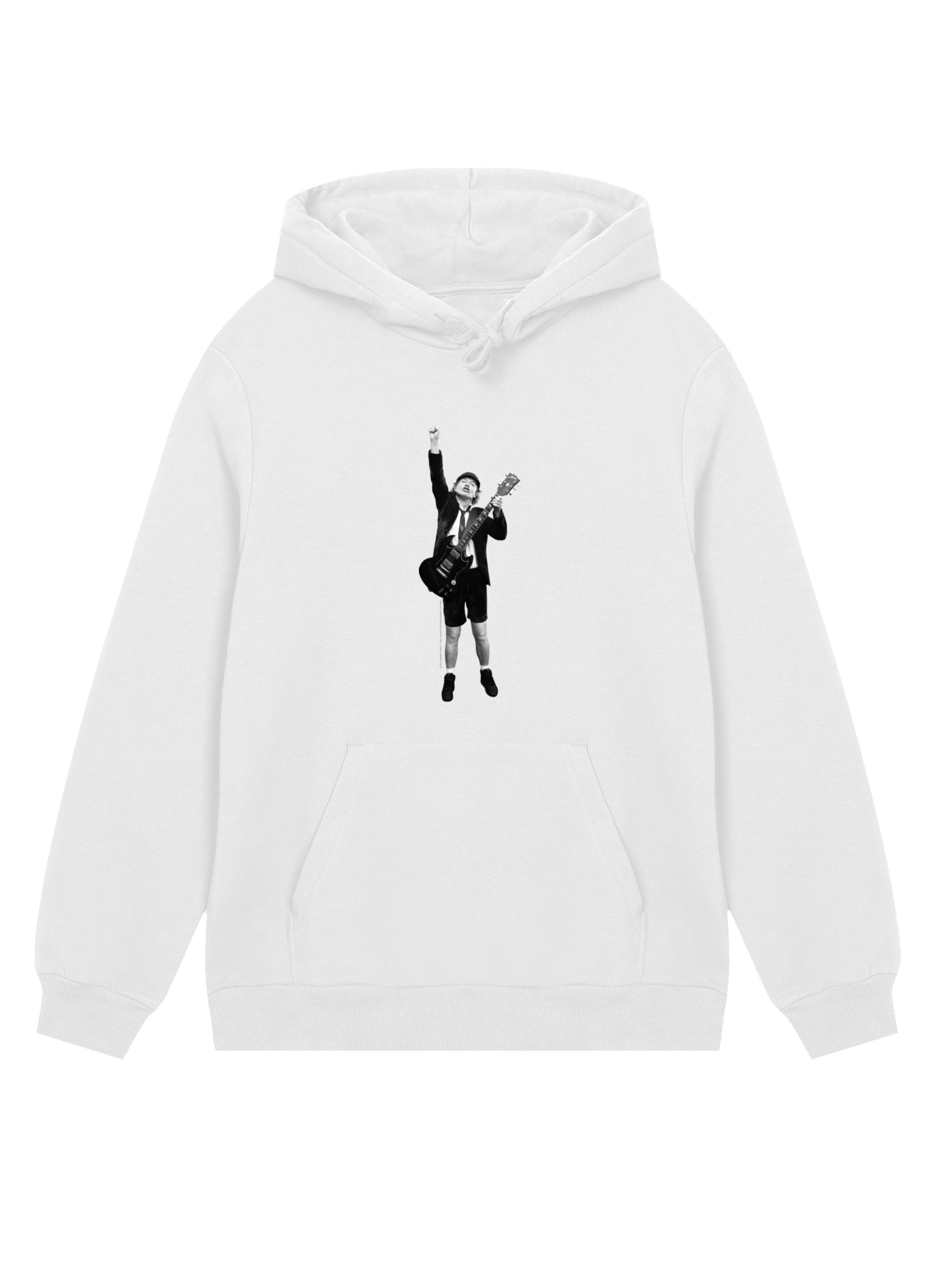 ACDC Angus Young Cut Out with True Blanks | Mens Regular Hoodie