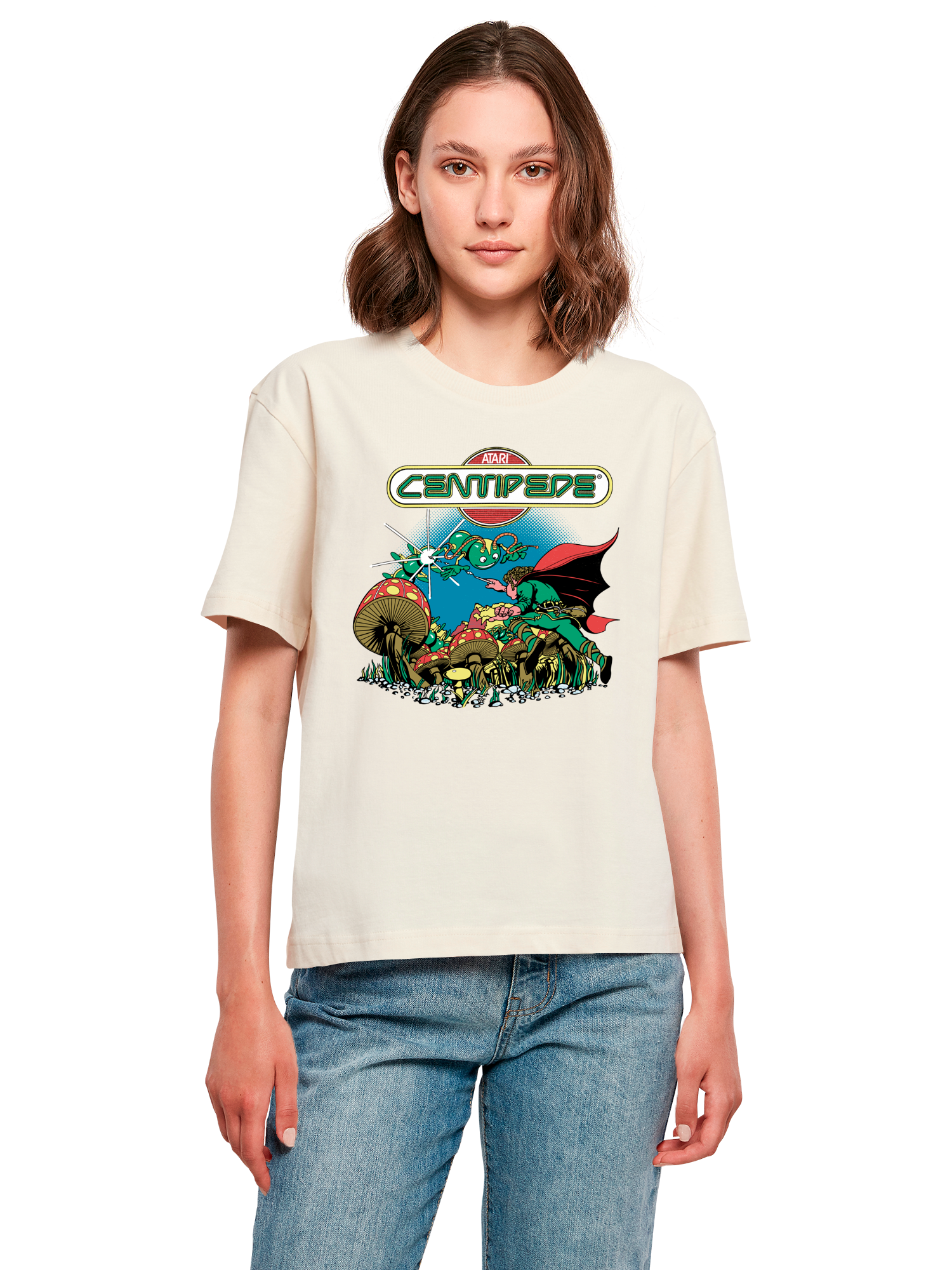 Centipede Atari Retro Gaming with Ladies Everyday Tee