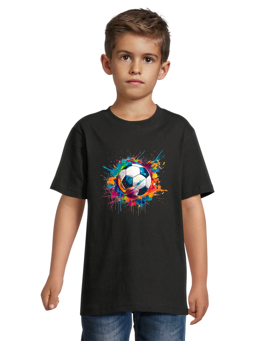 T-shirt pour enfants du ballon de football