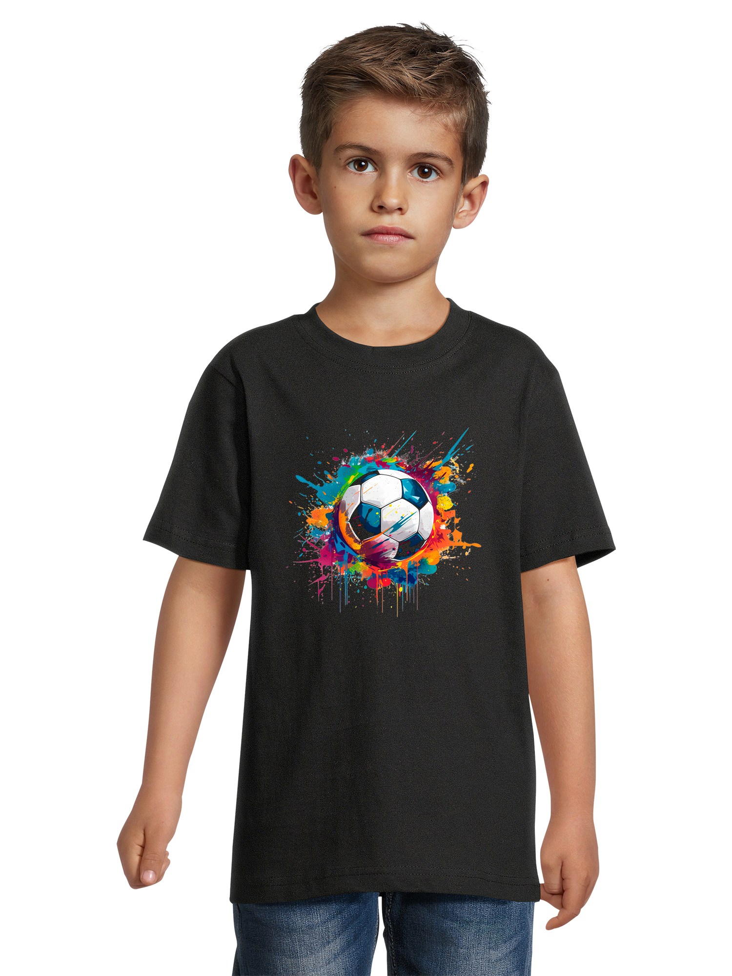 T-shirt pour enfants du ballon de football