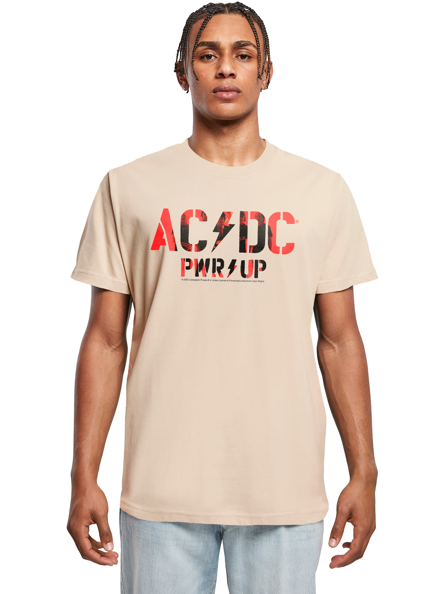 T-shirt de logo AC / DC Pwrup Photo