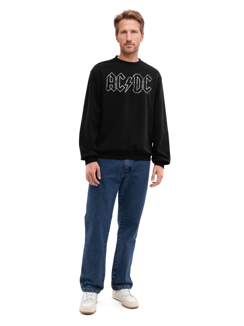 AC/DC Jagged Logo Organic Sweatshirt