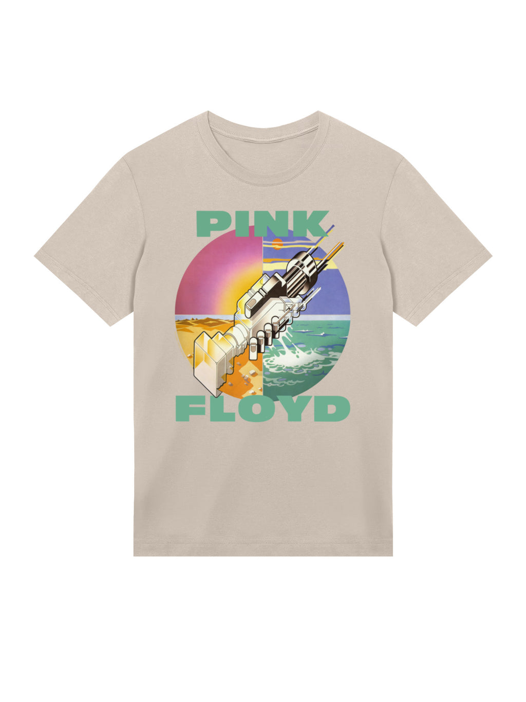 Pink Floyd souhaite que vous soyez ici T-shirt biologique pour hommes