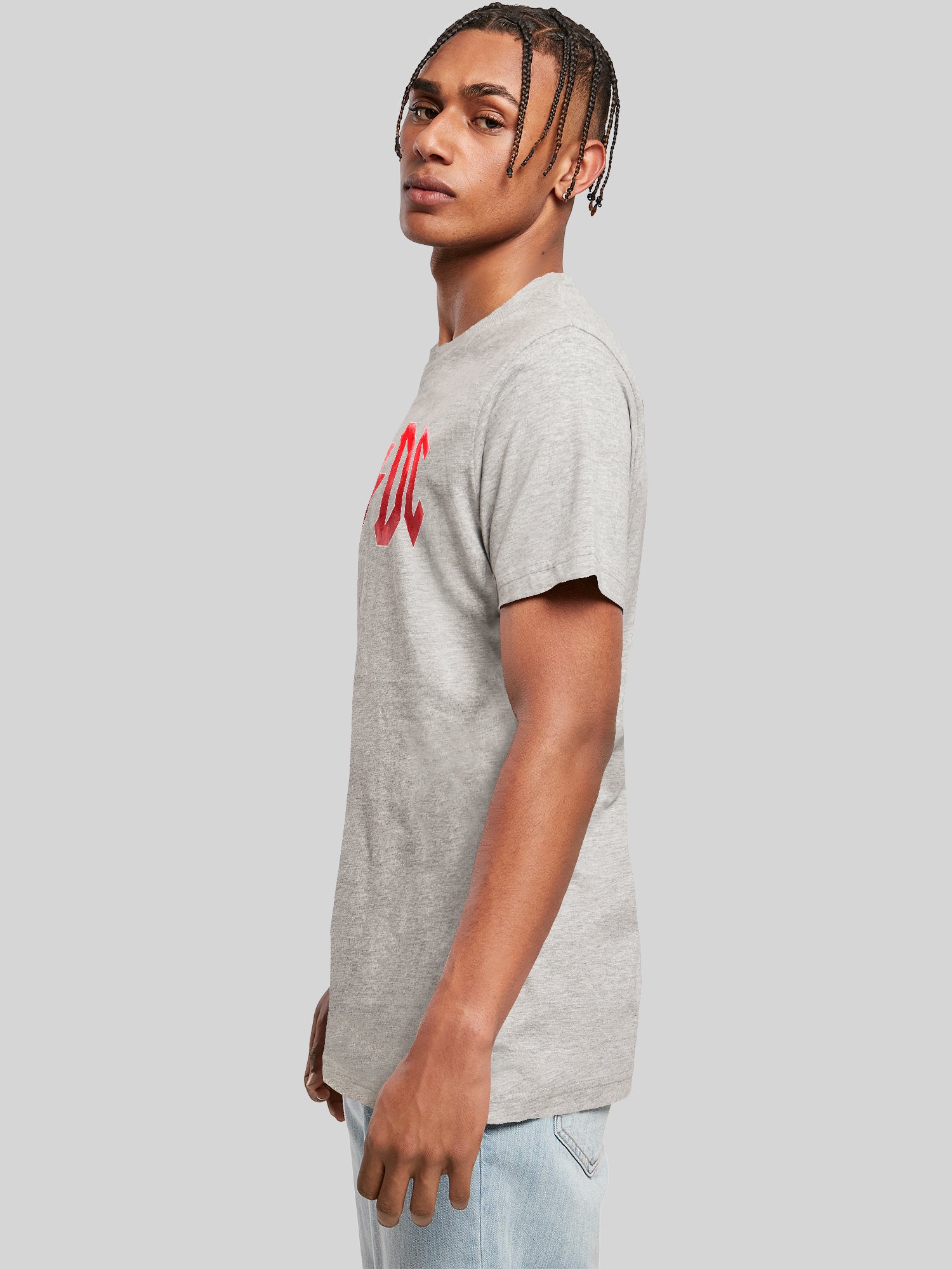 ACDC Red Ice Logo T-Shirt Round Neck