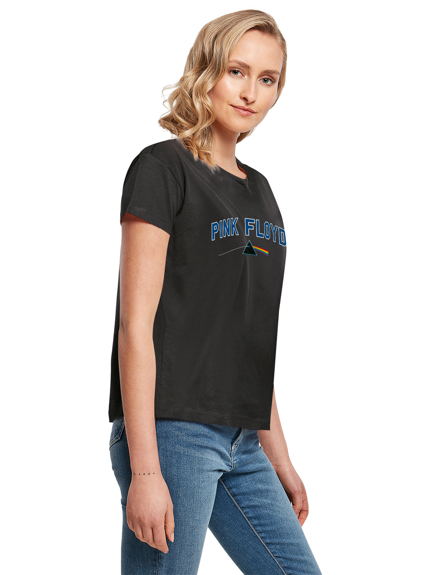 Pink Floyd College Prism with Ladies Box Tee