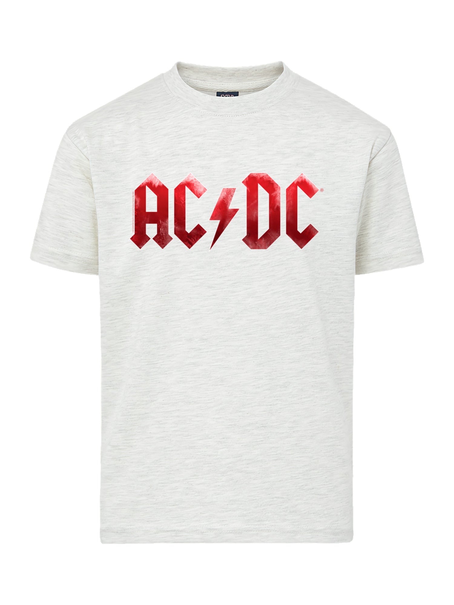 Logotipo de hielo rojo AC/DC con camiseta de amigo juvenil