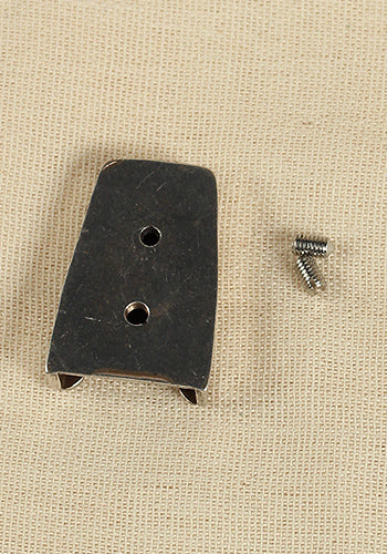 Hebilla de cinturón nudo celta en plata antigua