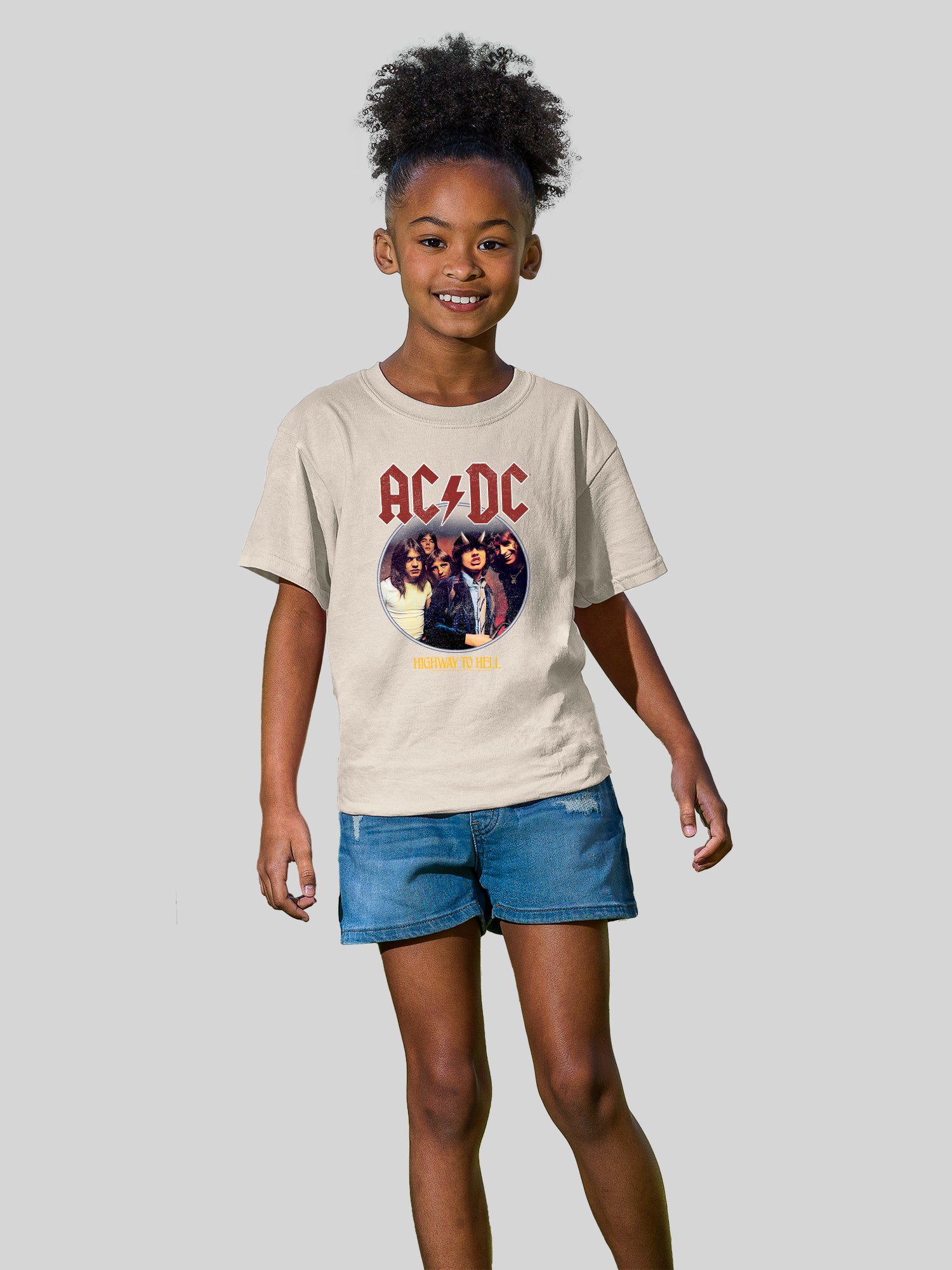 AC/DC Highway To Hell Circle with Youth Buddy Tee