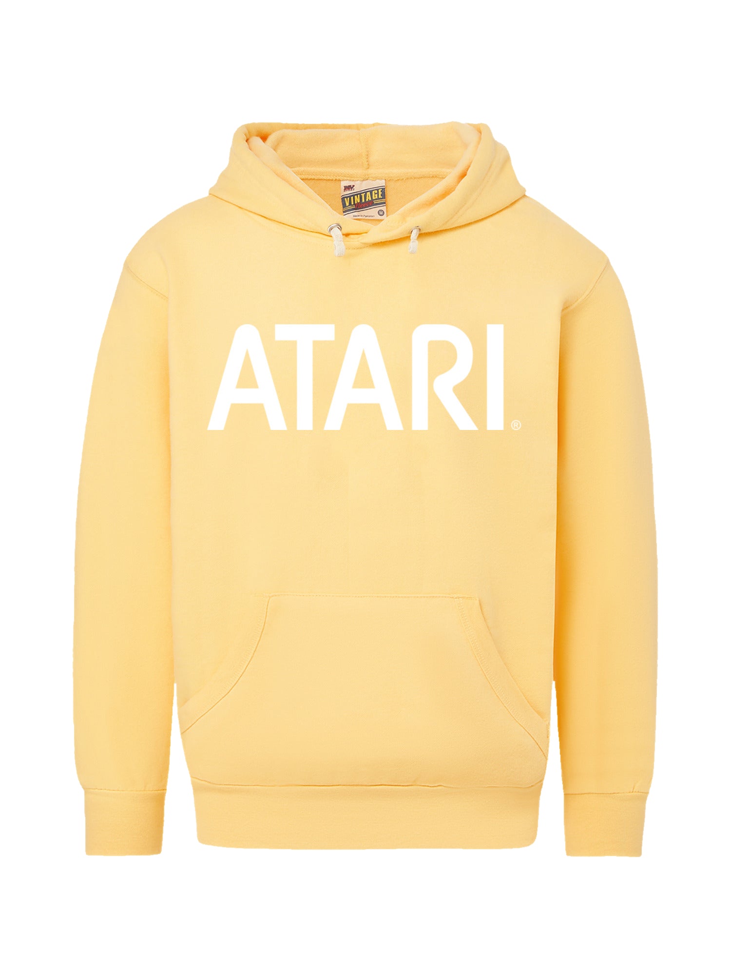 Atari Games White Retro Gaming mit Vintage Fleece Hood
