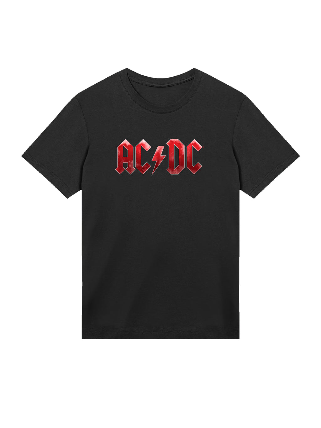 ACDC Red Ice Logo with True Blanks | Mens Regular Tee