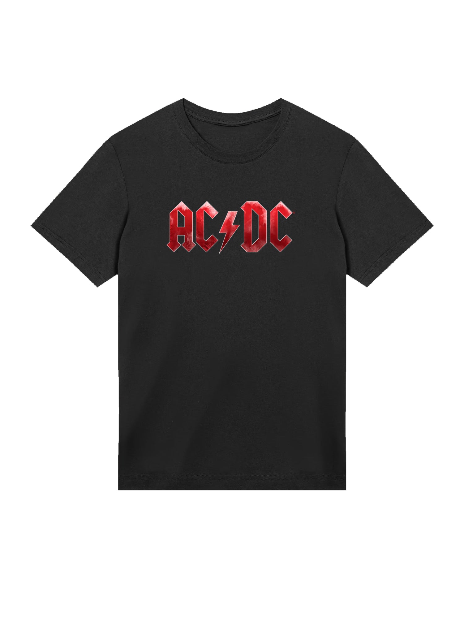 ACDC Red Ice Logo with True Blanks | Mens Regular Tee