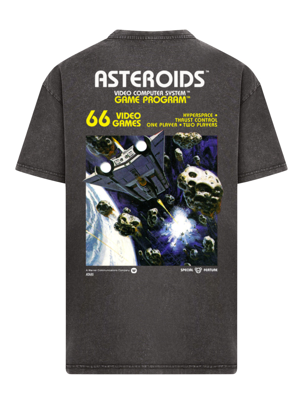 Atari Games Logo Retro Gaming Vintage Oversized T-Shirt