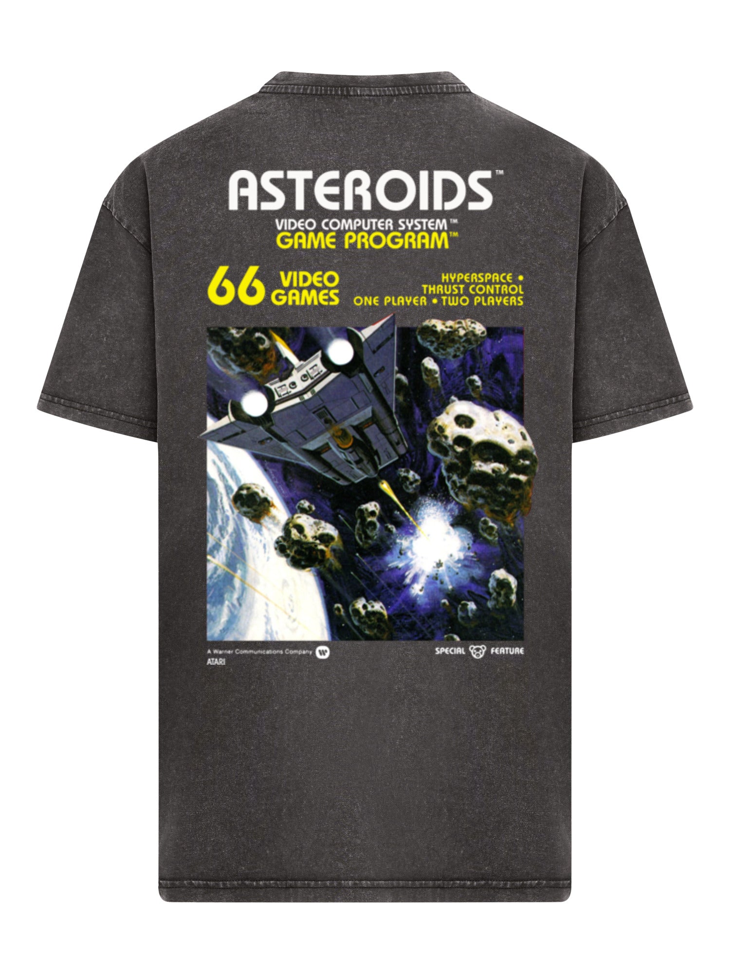 Atari Games Logo Retro Gaming Vintage Oversized T-Shirt