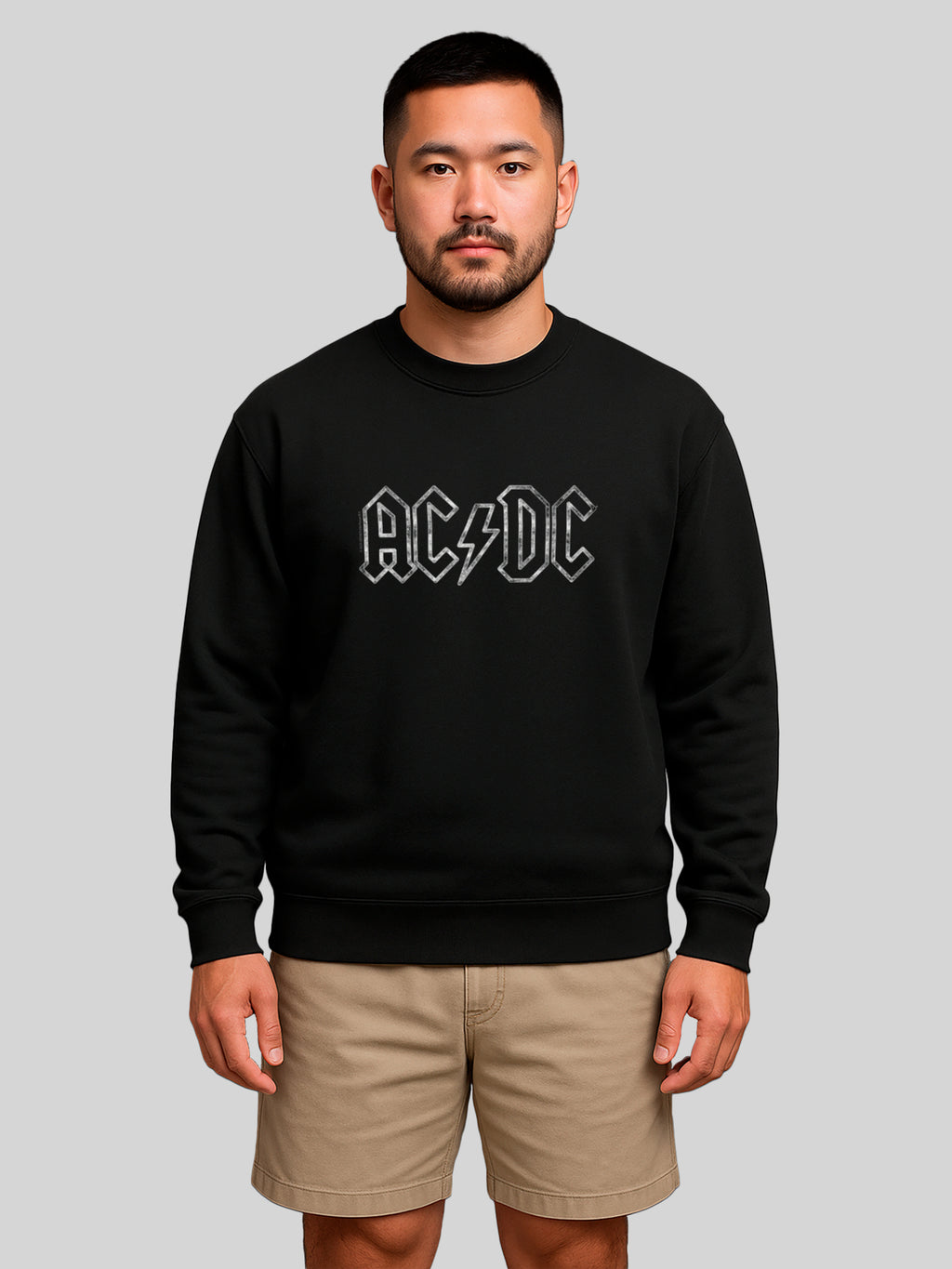 ACDC Jagged Logo Herren Sweatshirt