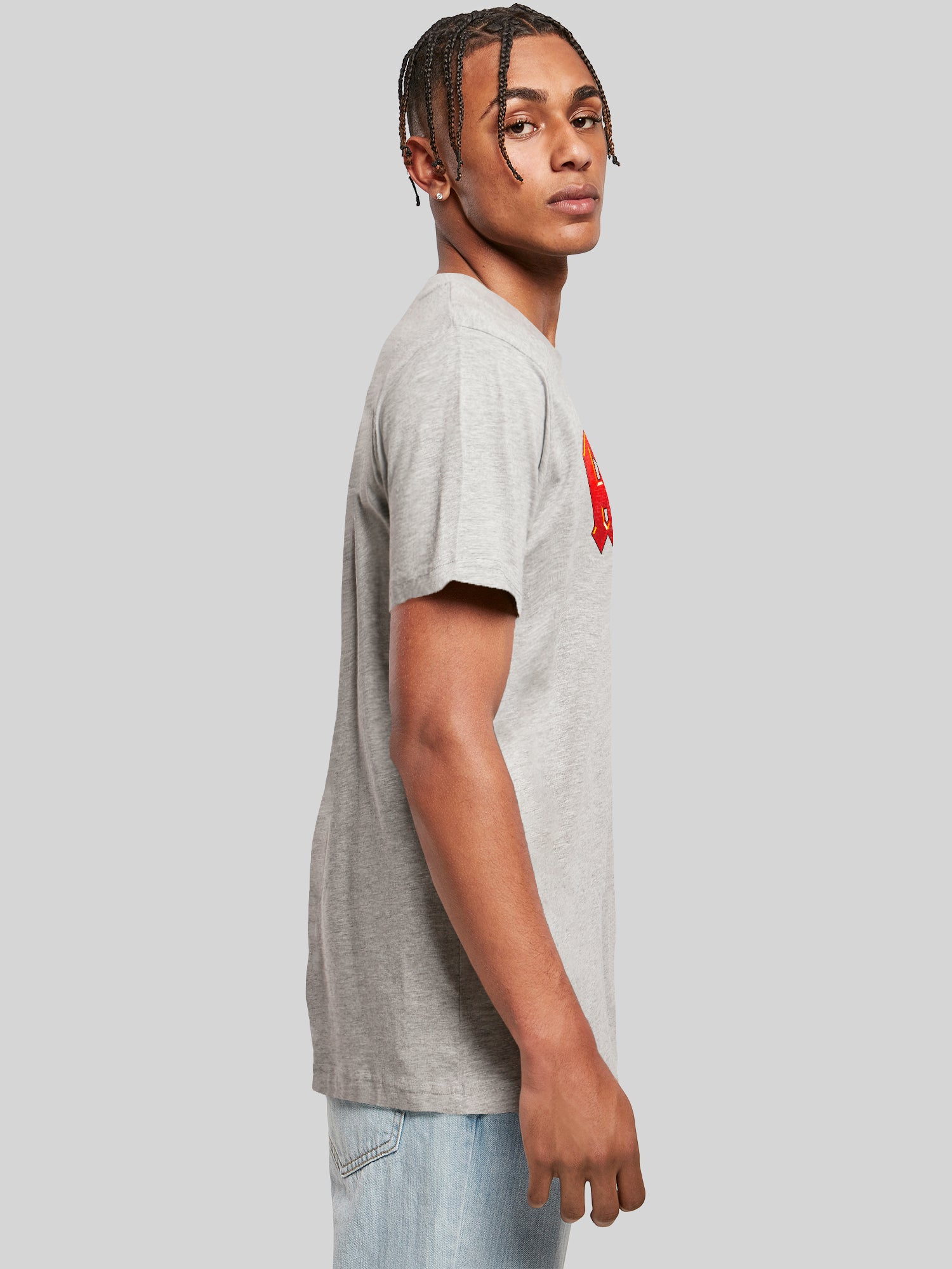 Dunkelrotes ACDC-Logo-T-Shirt