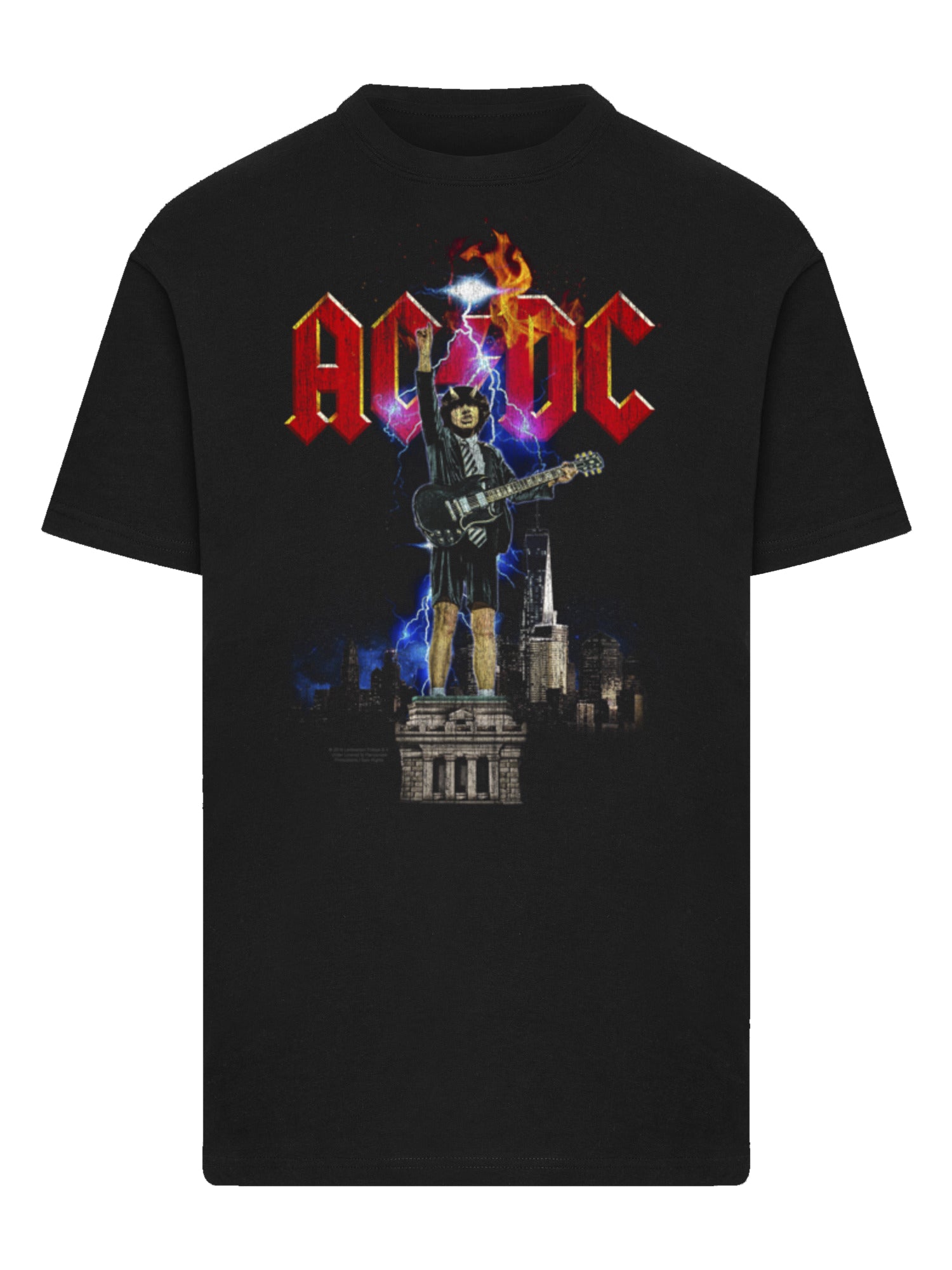 T-shirt AC / DC Angus NYC Lightning Men