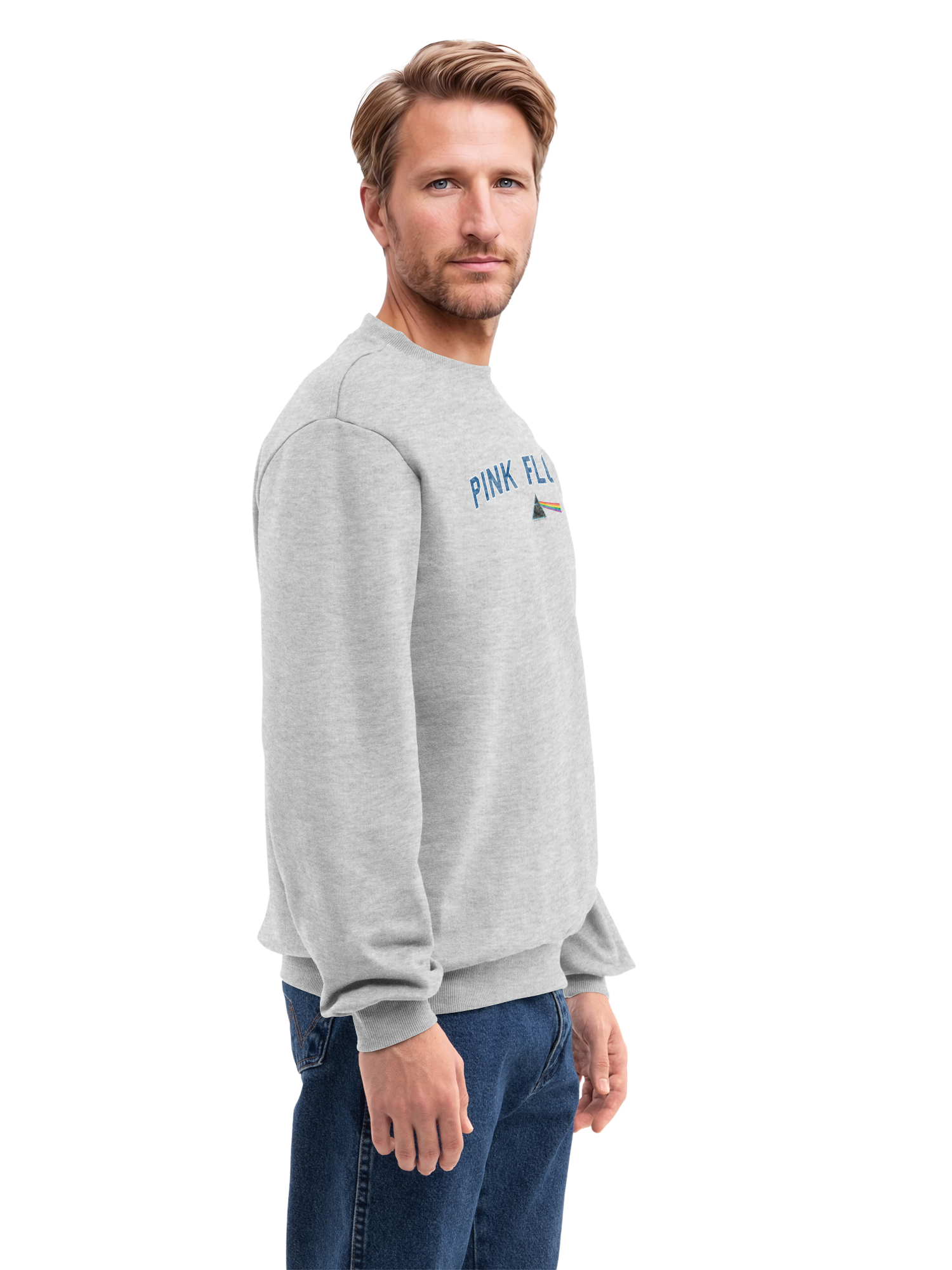 Pink Floyd College Prism with True Blanks | Mens Regular Sweater