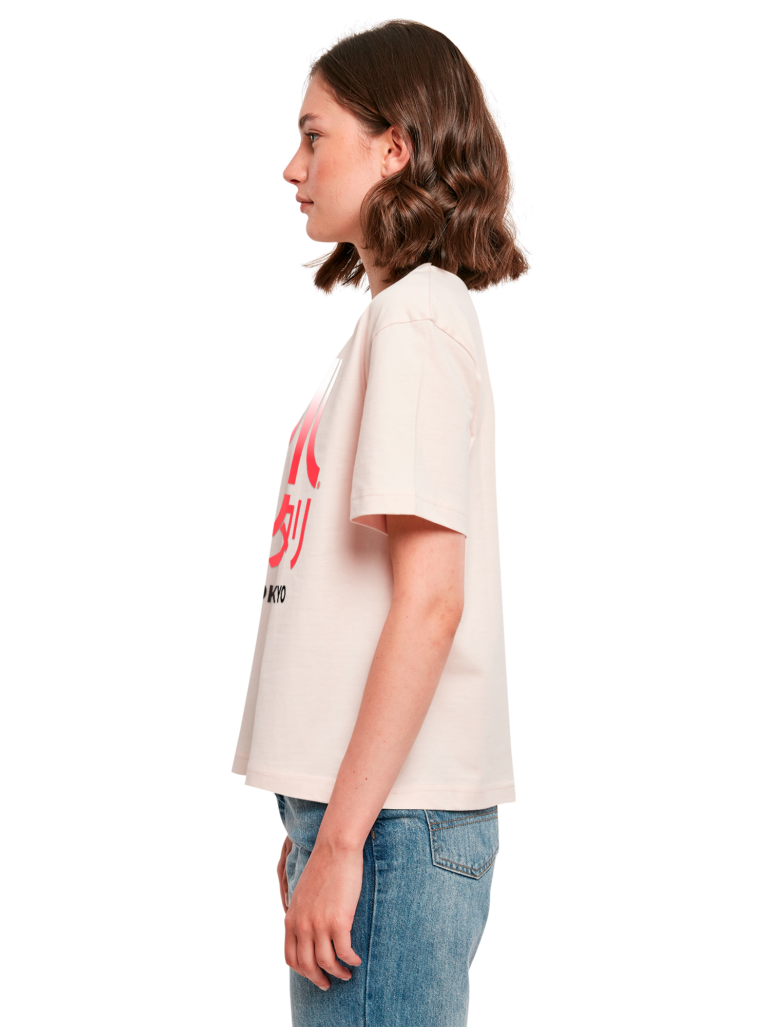Atari Tokyo Retro Arcade Games with Ladies Everyday Tee