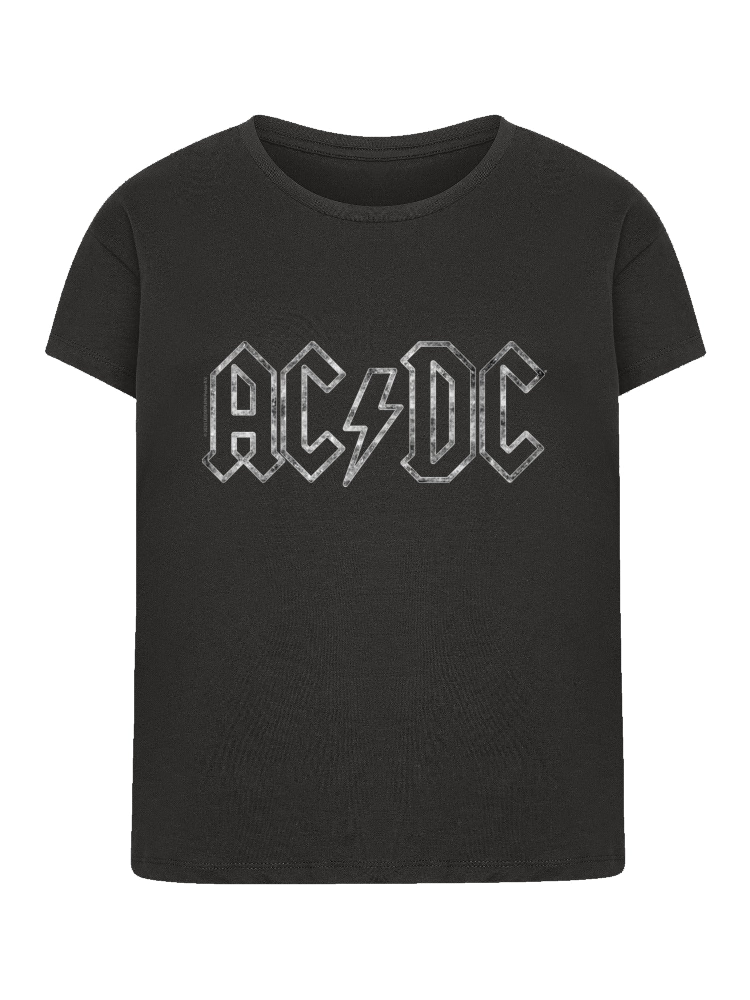 ACDC Jagged Logo Damen Box T-Shirt