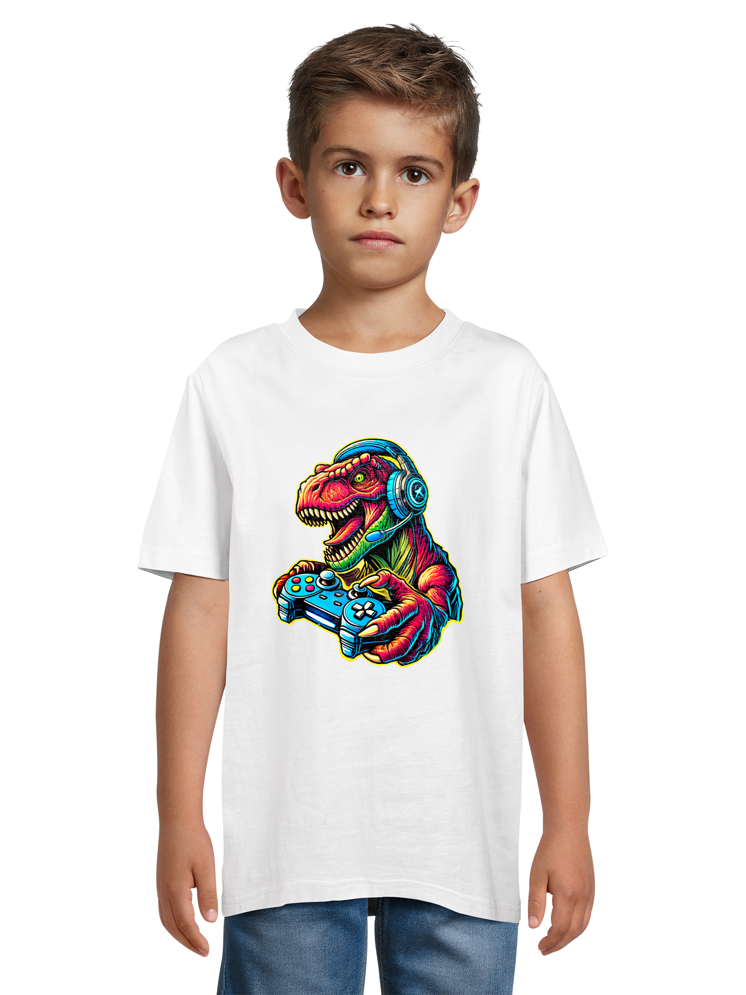 T-shirt pour enfants dinosaures