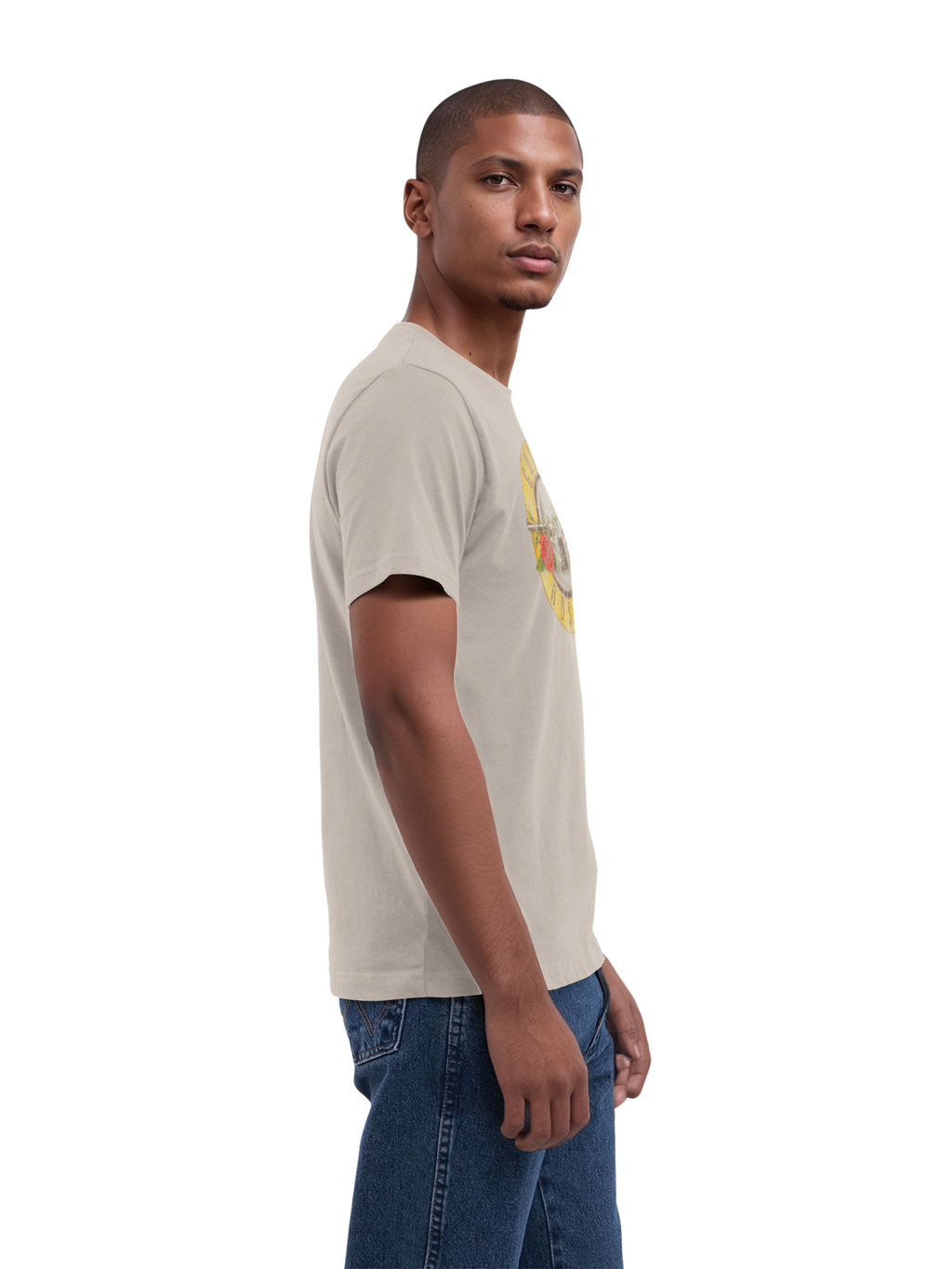 Guns 'n' Roses Vintage Bullet Logo with True Blanks | Mens Regular