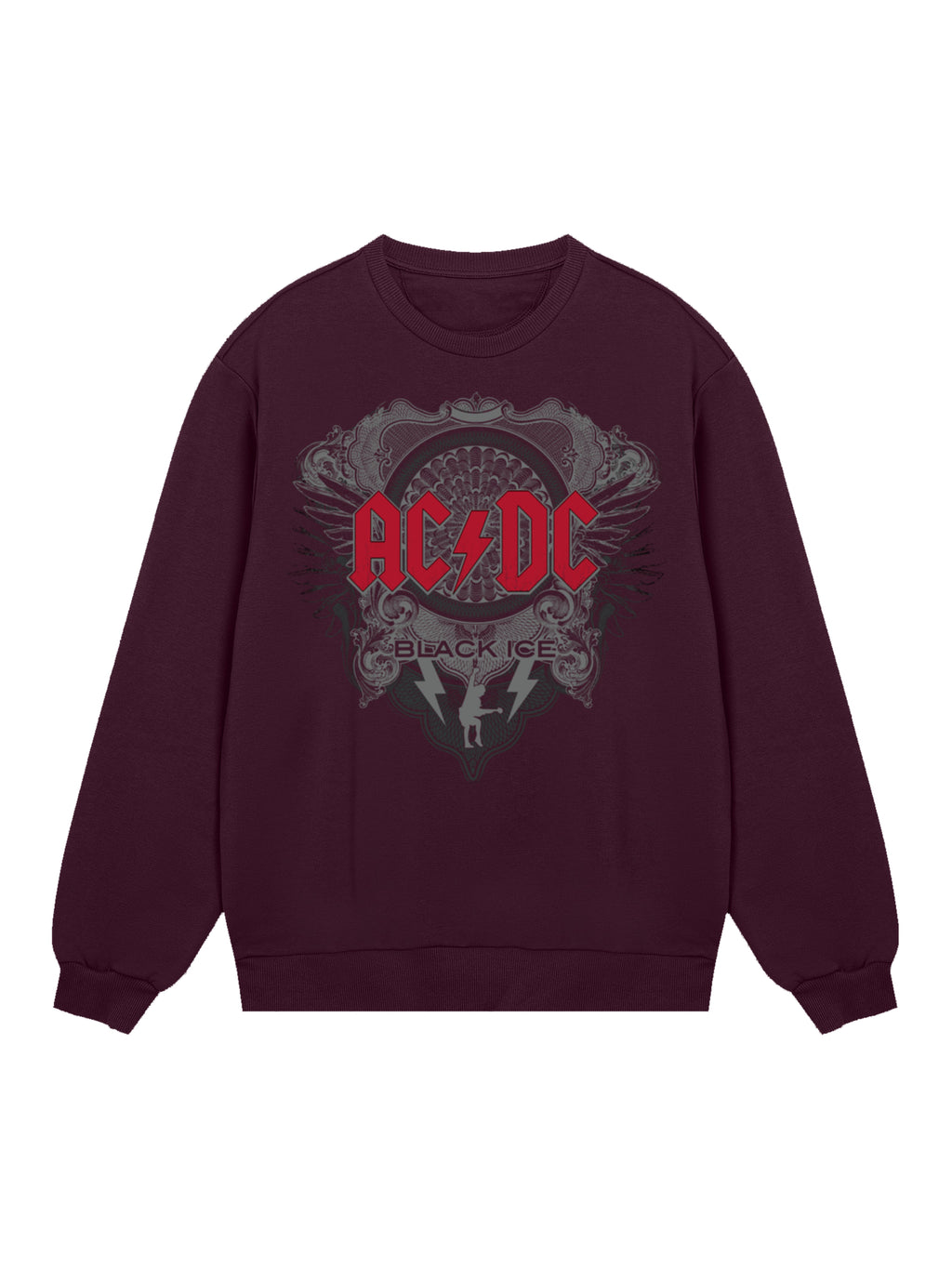 Sweat-shirt biologique AC / DC Black Ice Men
