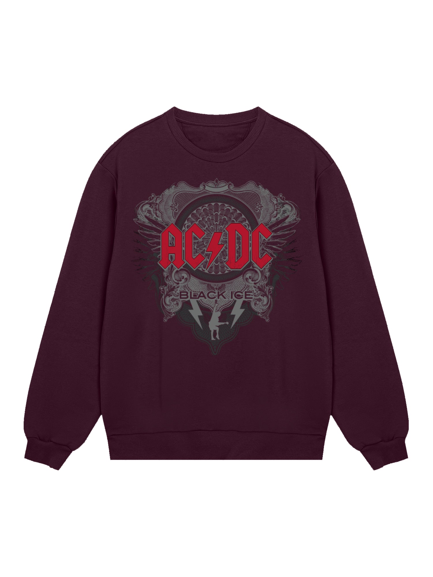 Sweat-shirt biologique AC / DC Black Ice Men