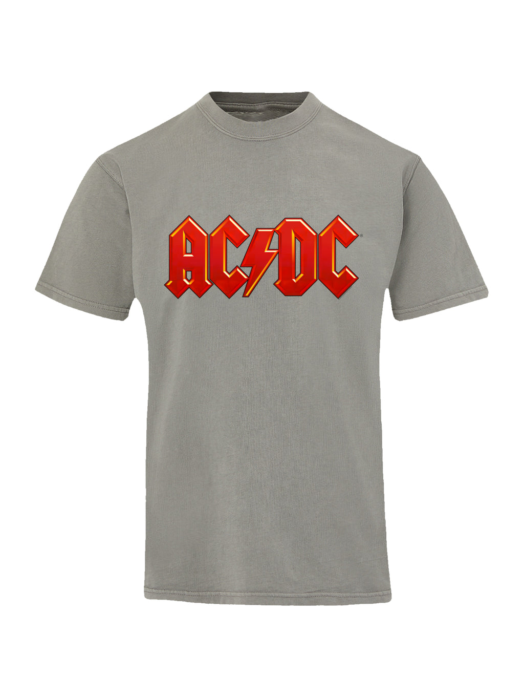 ACDC Dark Red Logo AOP with Coastal Color Tee