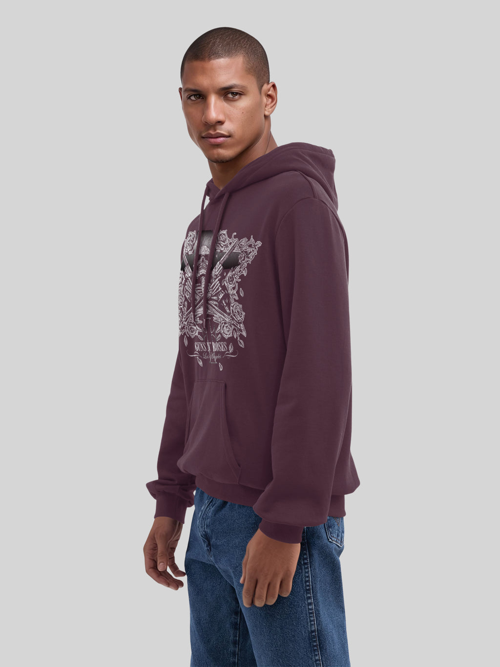 Guns N' Roses Skeleton Guns Herren Kapuzenpullover